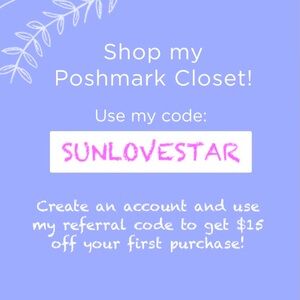 Sign Up & Save $15 on Your First Order ✨ Referral Code: SUNLOVESTAR ✨